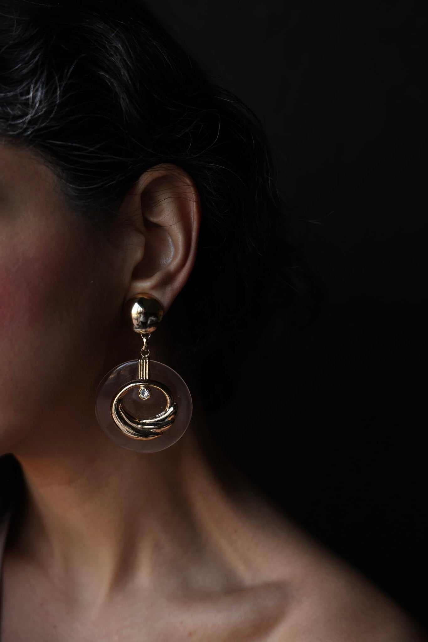 Lucid Halo Earrings|Vintage Baazaar 