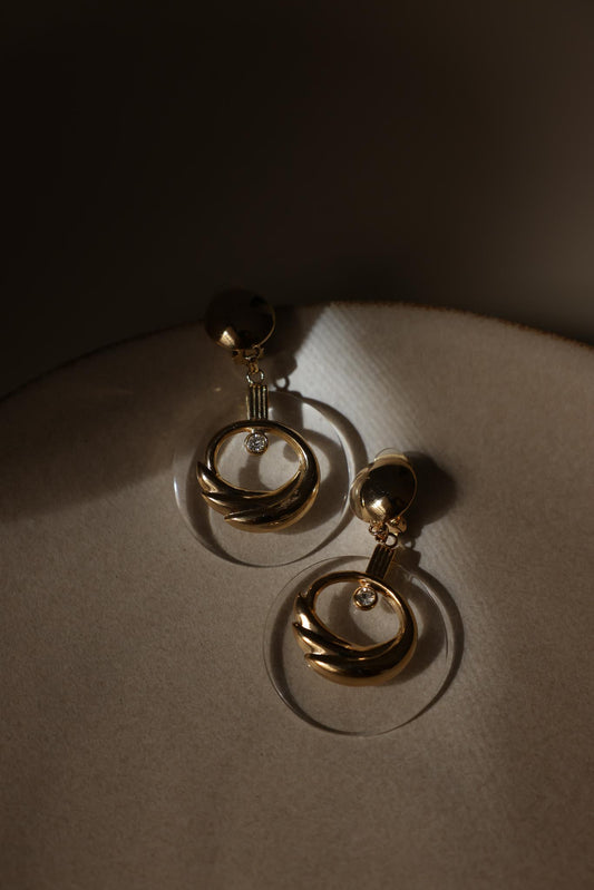 Lucid Halo Earrings|Vintage Baazaar 