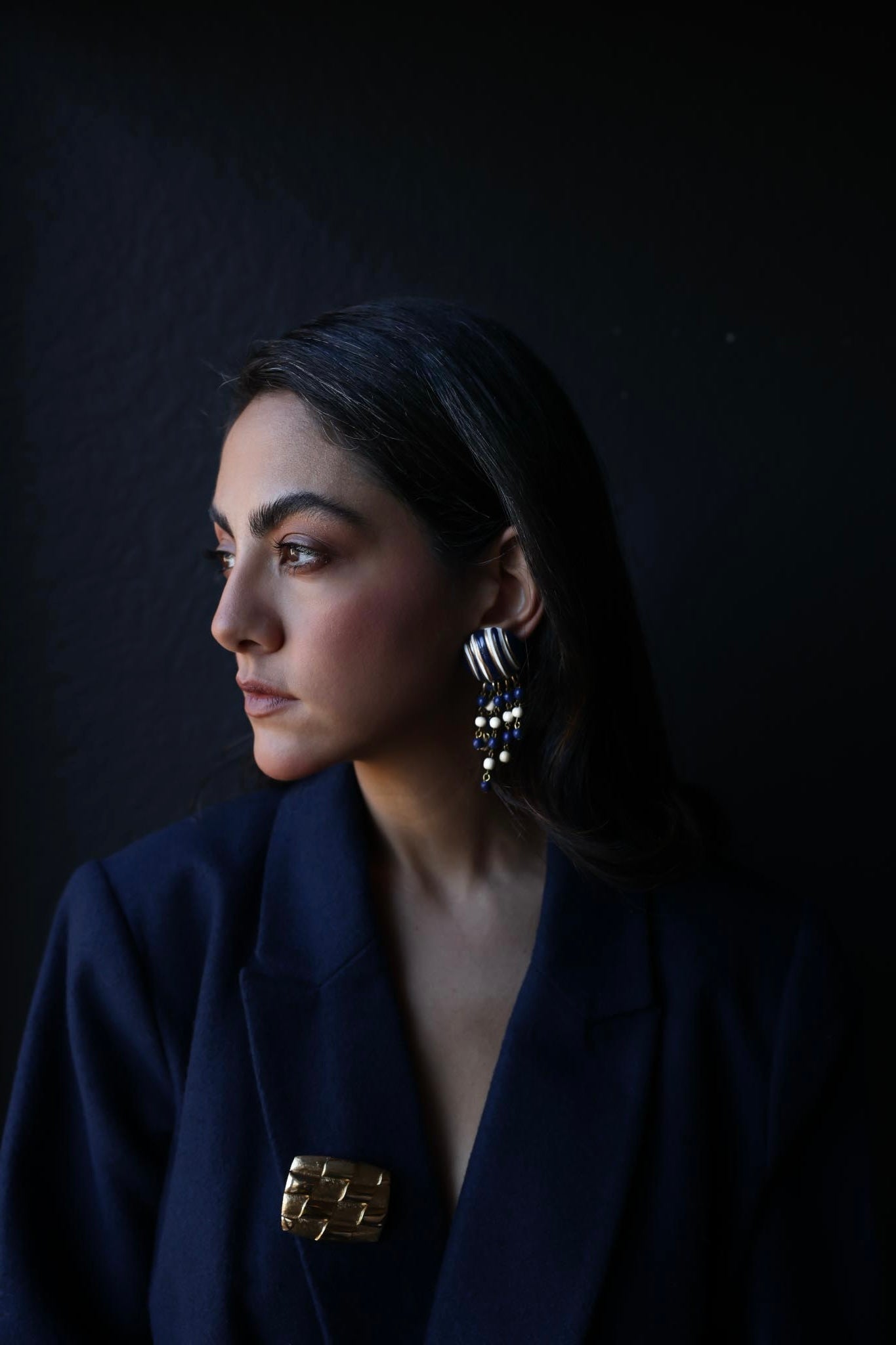 Vintage Nautical Cascade Earrings|Vintage Baazaar 