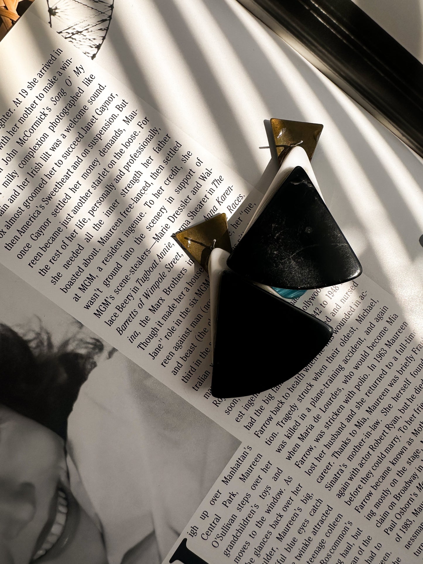 Retro Pyramid Earrings|Vintage Baazaar 