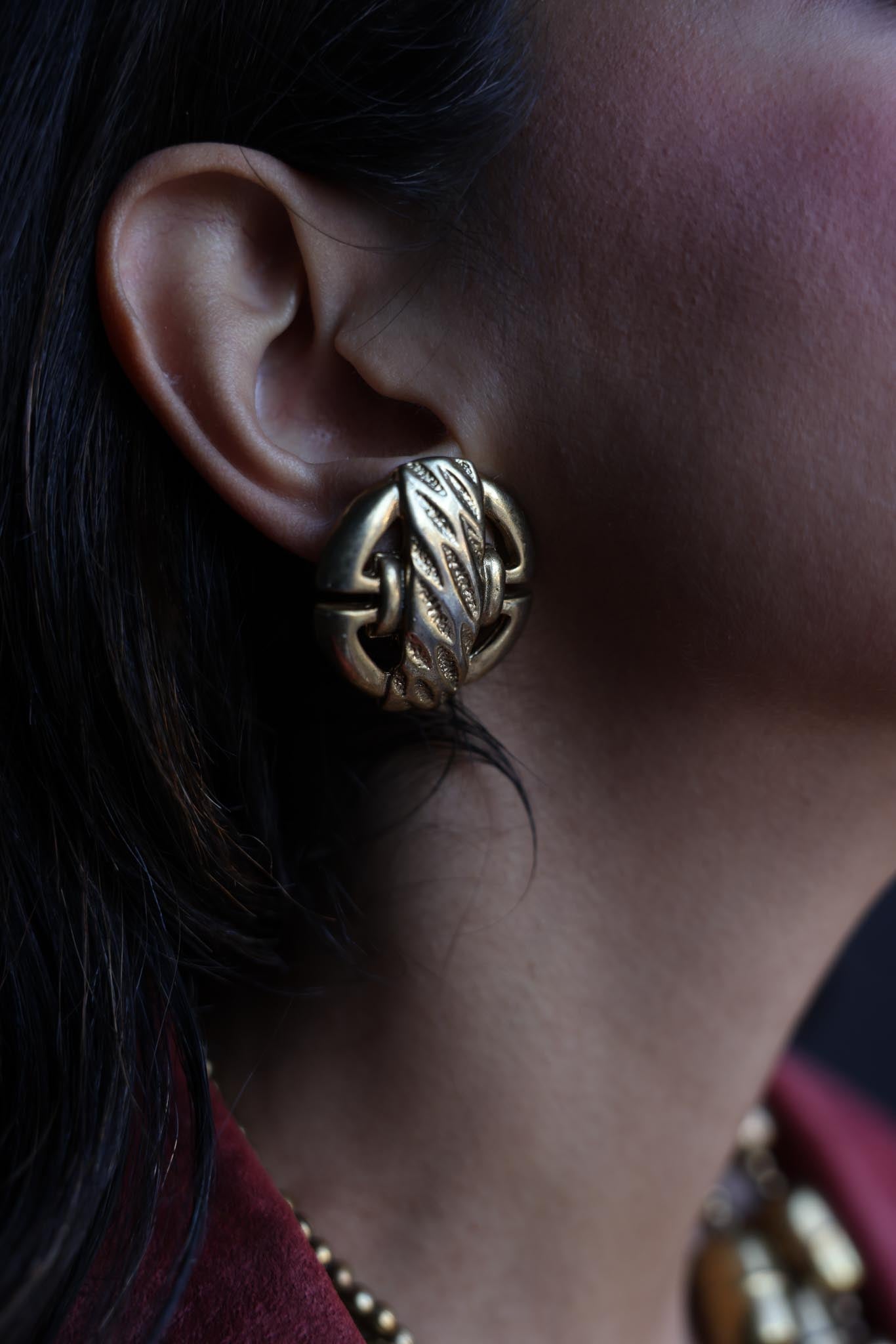 Braided Charm Earrings|Vintage Baazaar 