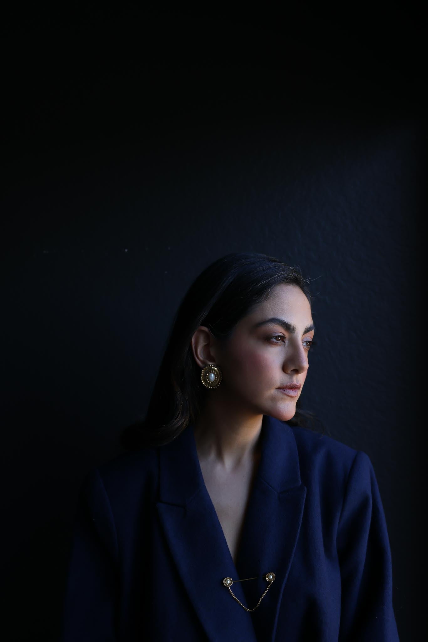 Baroque Pearl Orbit Earrings|Vintage Baazaar 