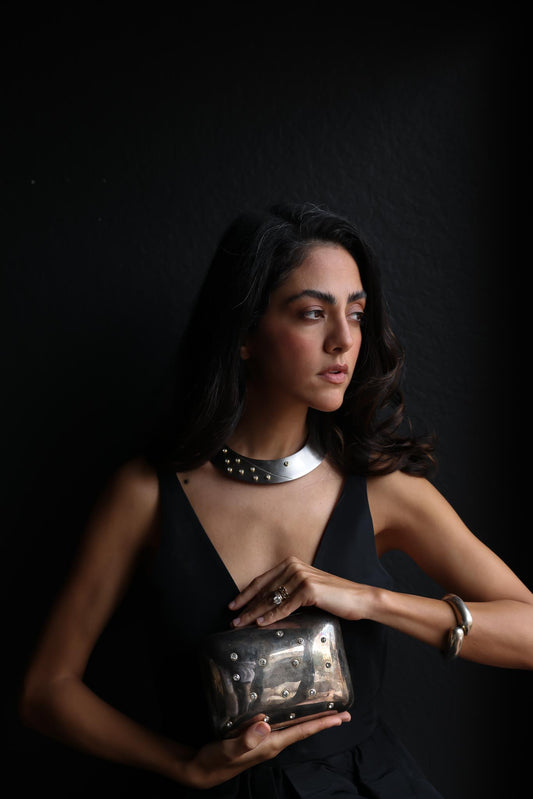 Celestial Orbit Collar Necklace|Vintage Baazaar 