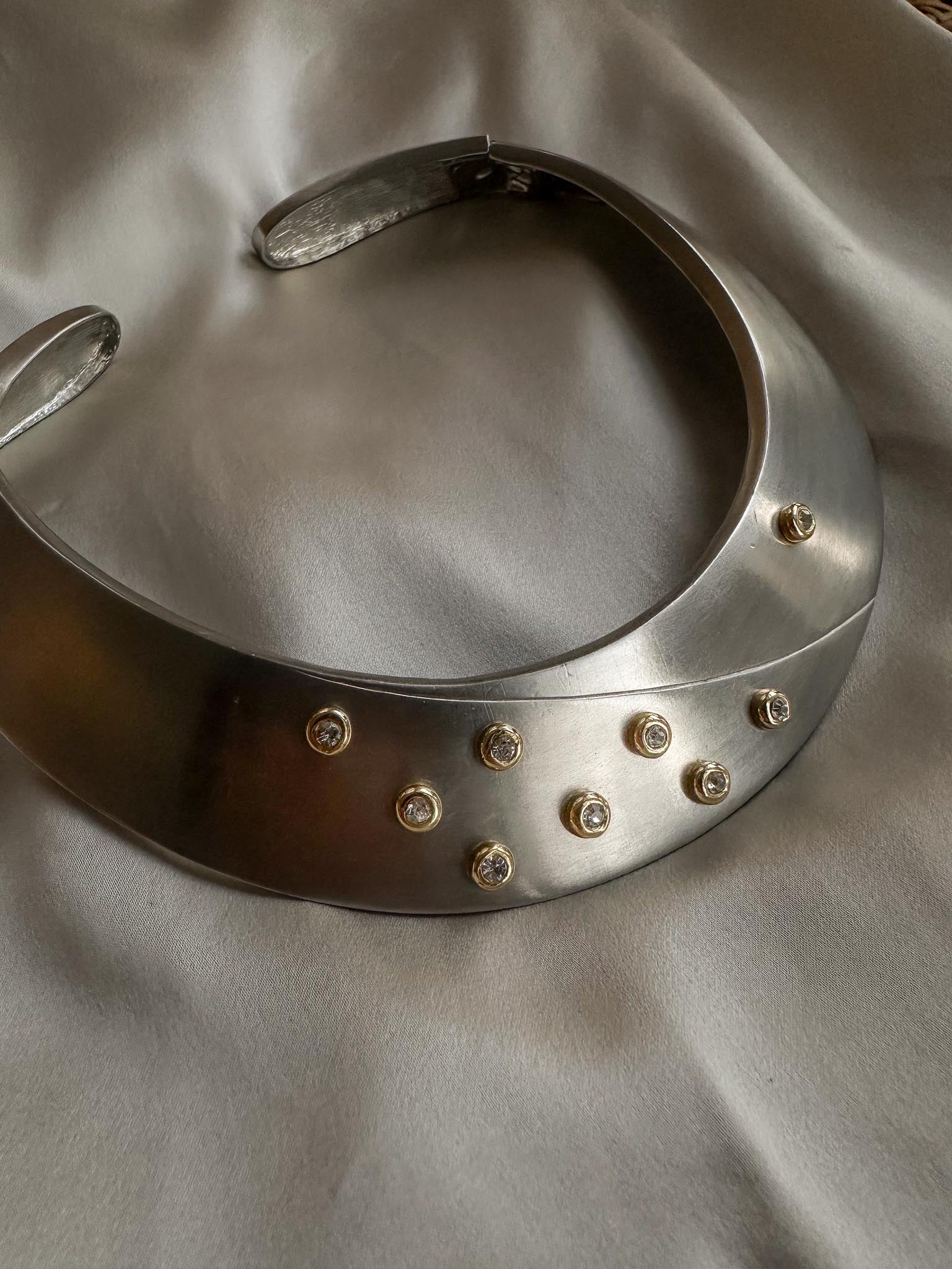 Celestial Orbit Collar Necklace|Vintage Baazaar 