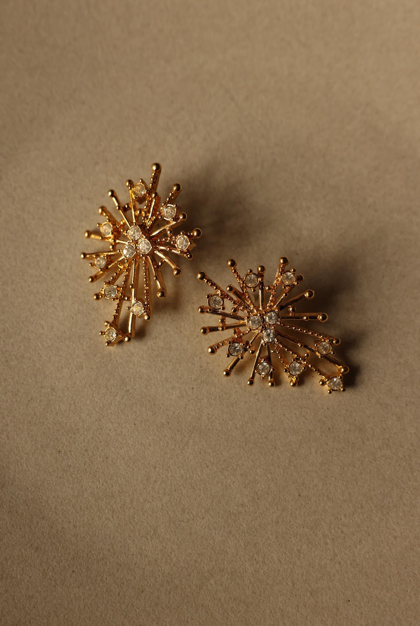 Avon Starburst Earrings|Vintage Baazaar 