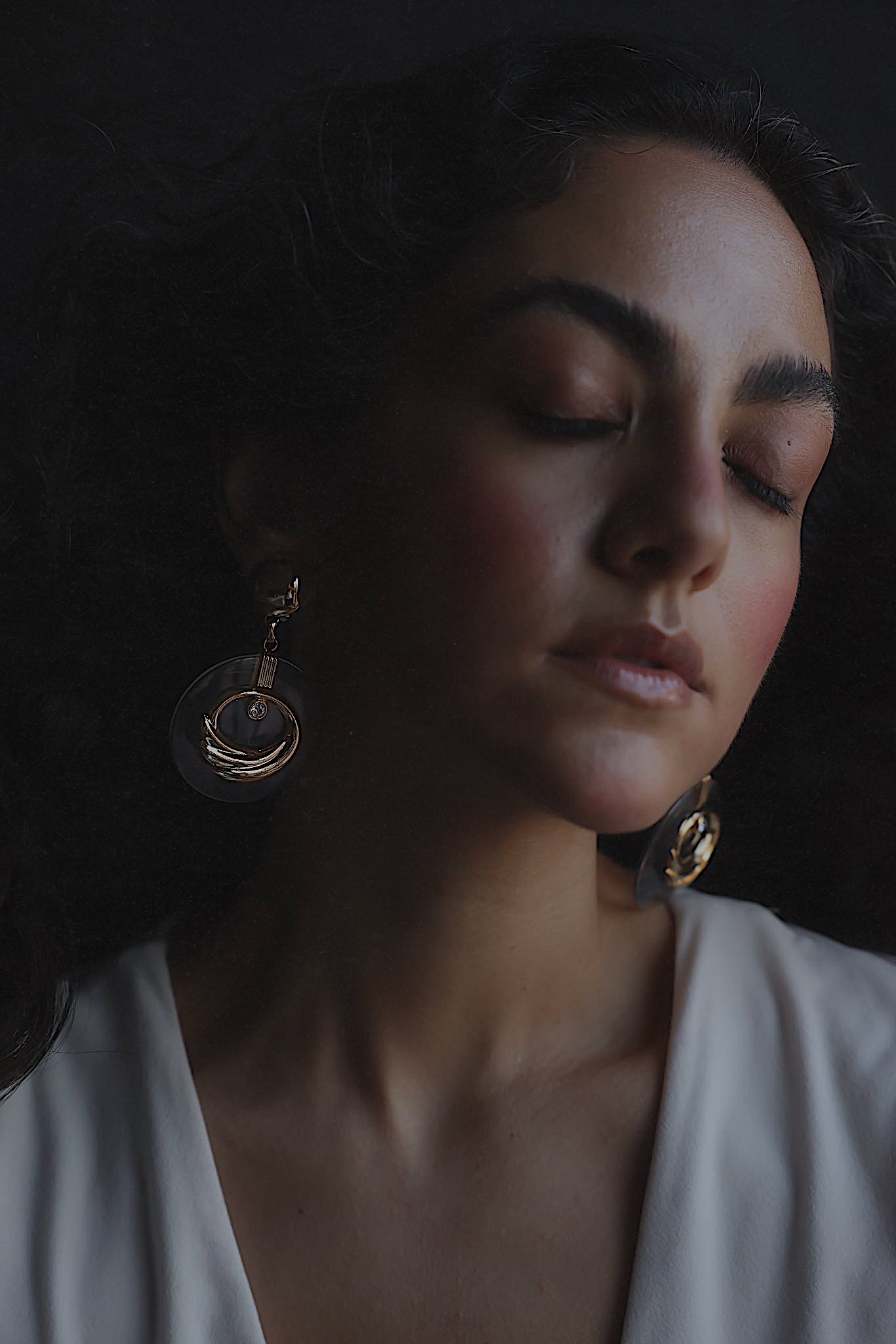 Lucid Halo Earrings|Vintage Baazaar 