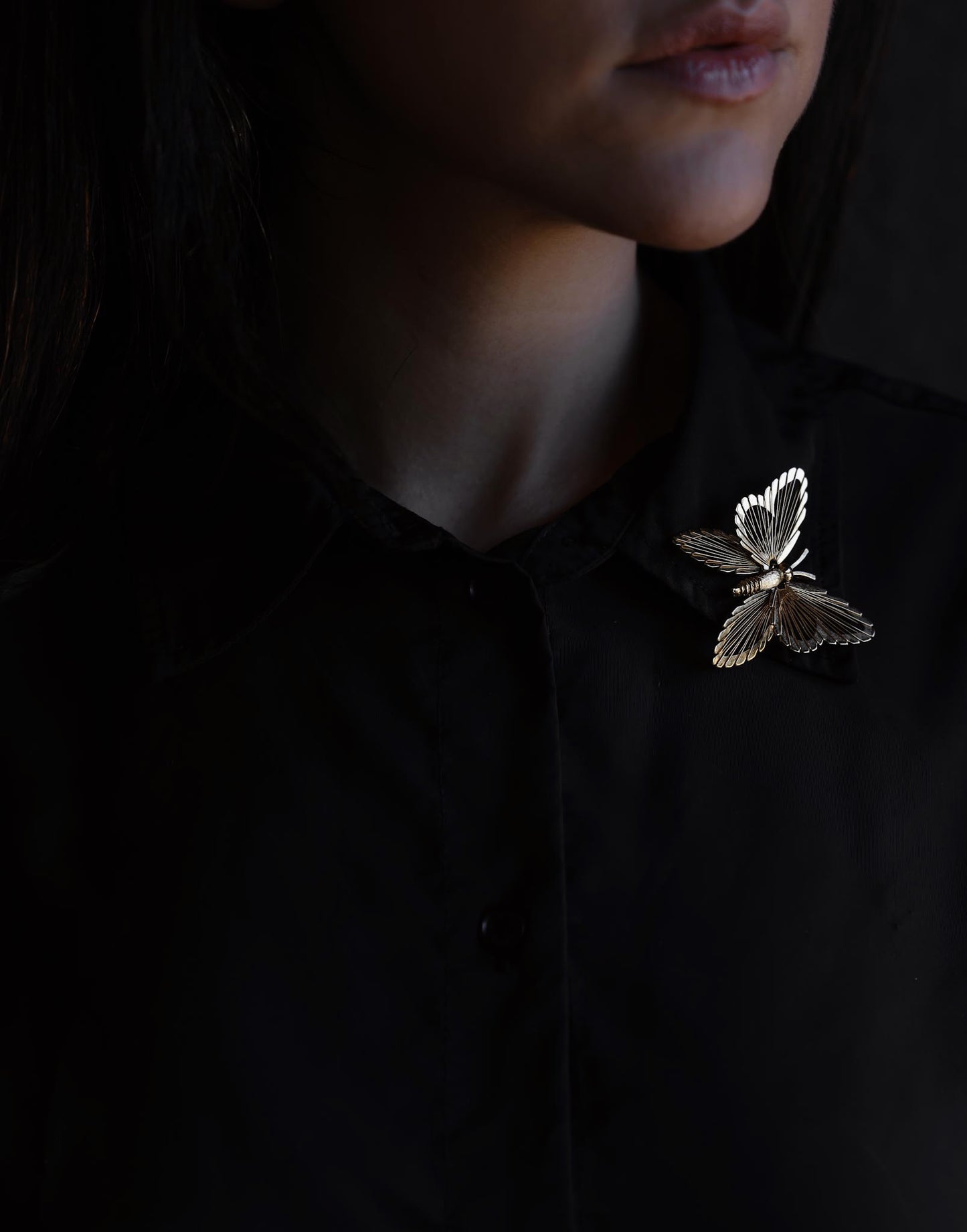Monet Butterfly Brooch