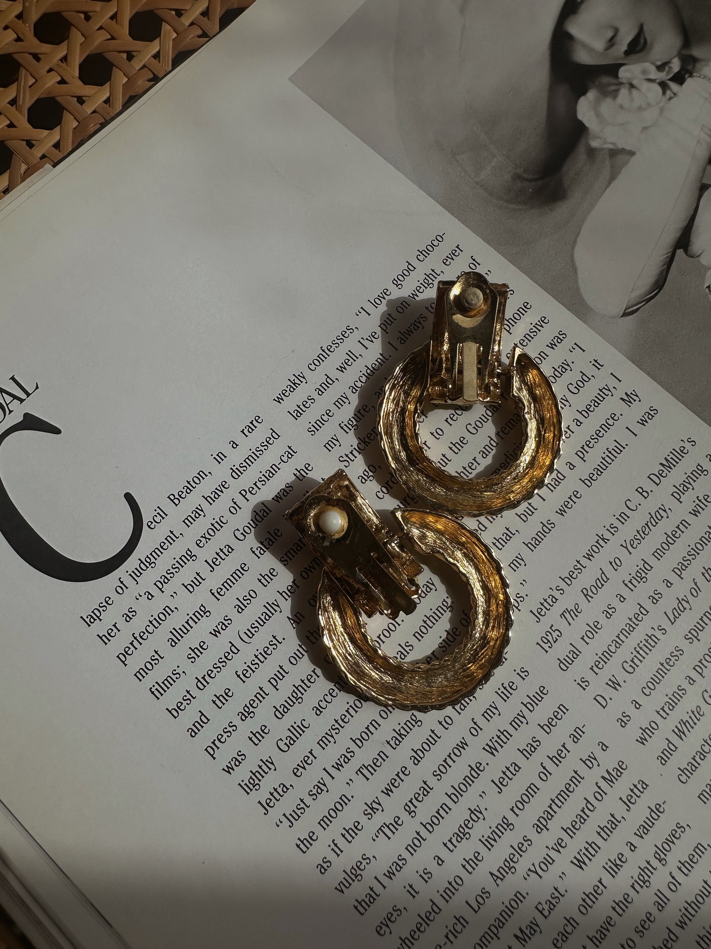 Turquoise & Coral Twisted Hoop Earrings|Vintage Baazaar 